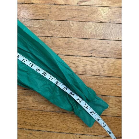 Vintage Adult Size M  Izod Lacoste Green 3/4  Zip Windbreaker - Picture 7 of 7